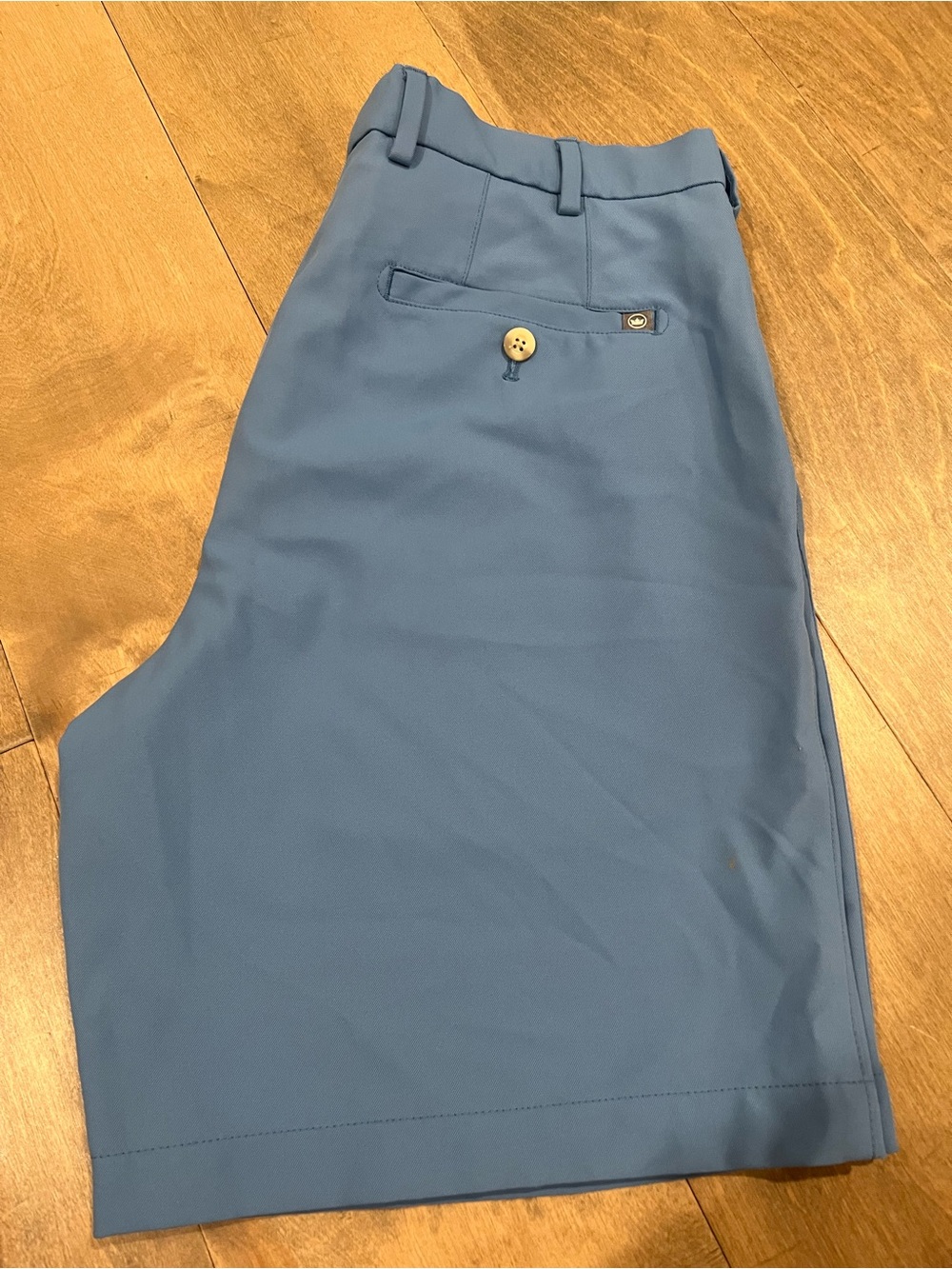 Peter Millar chino Classic Blue Men's Golf Shorts size 33